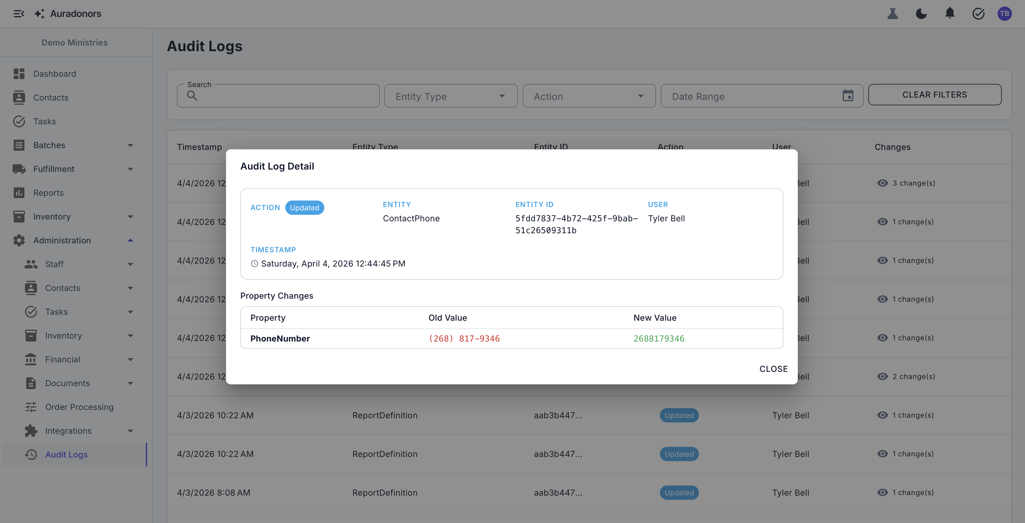 Accountability & Control screenshot
